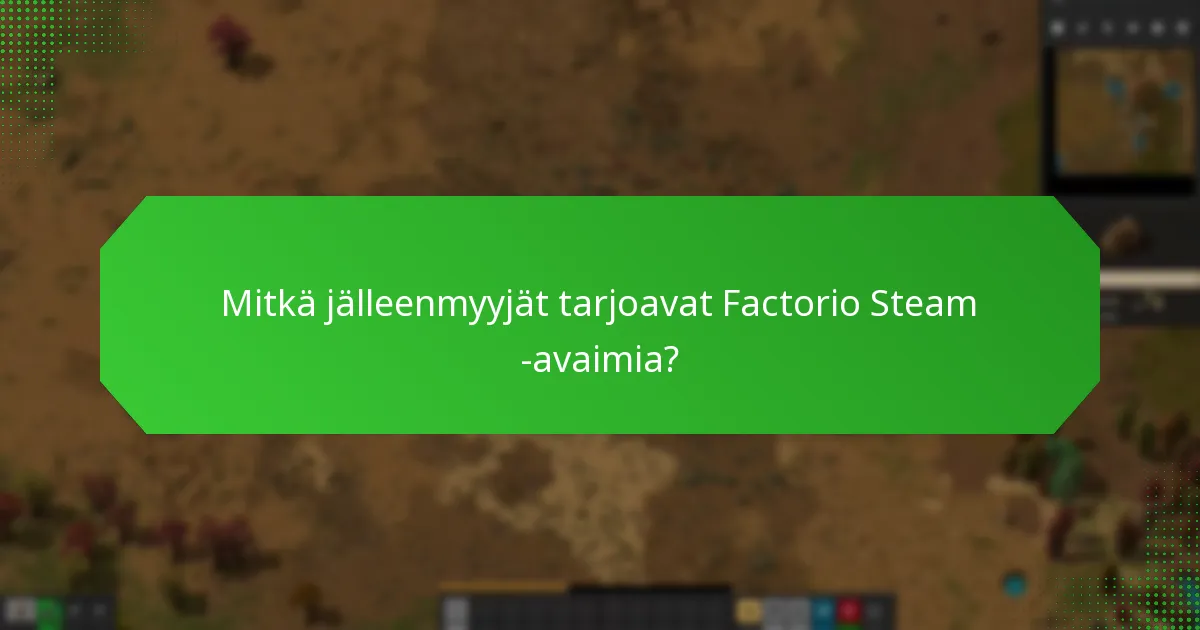 Mitkä pakettivaihtoehdot ovat saatavilla Factorion osalta?