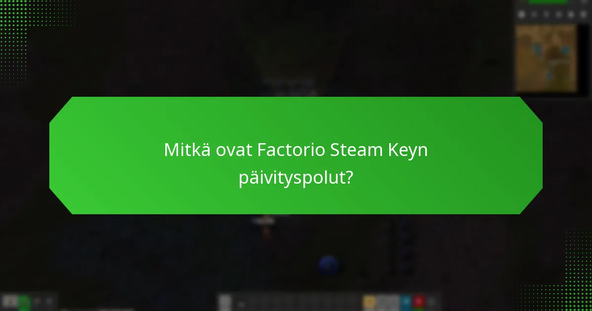 Missä voin ostaa Factorio Steam Keyn?