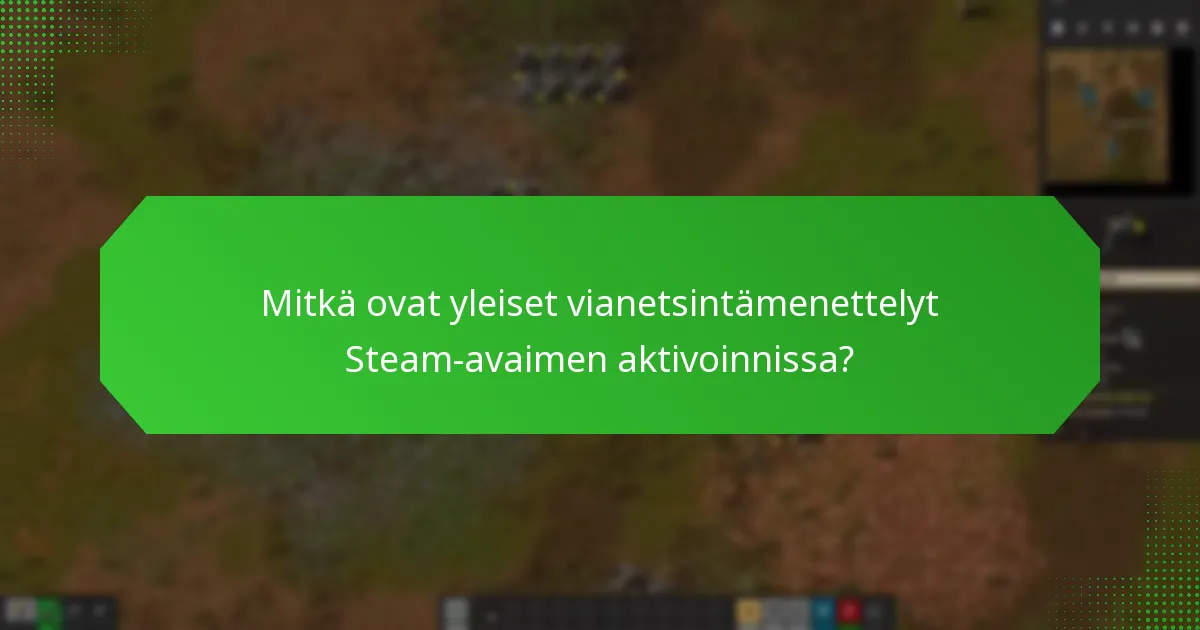 Mitkä ovat luotettavat lähteet Factorio Steam -avainten ostamiseen?