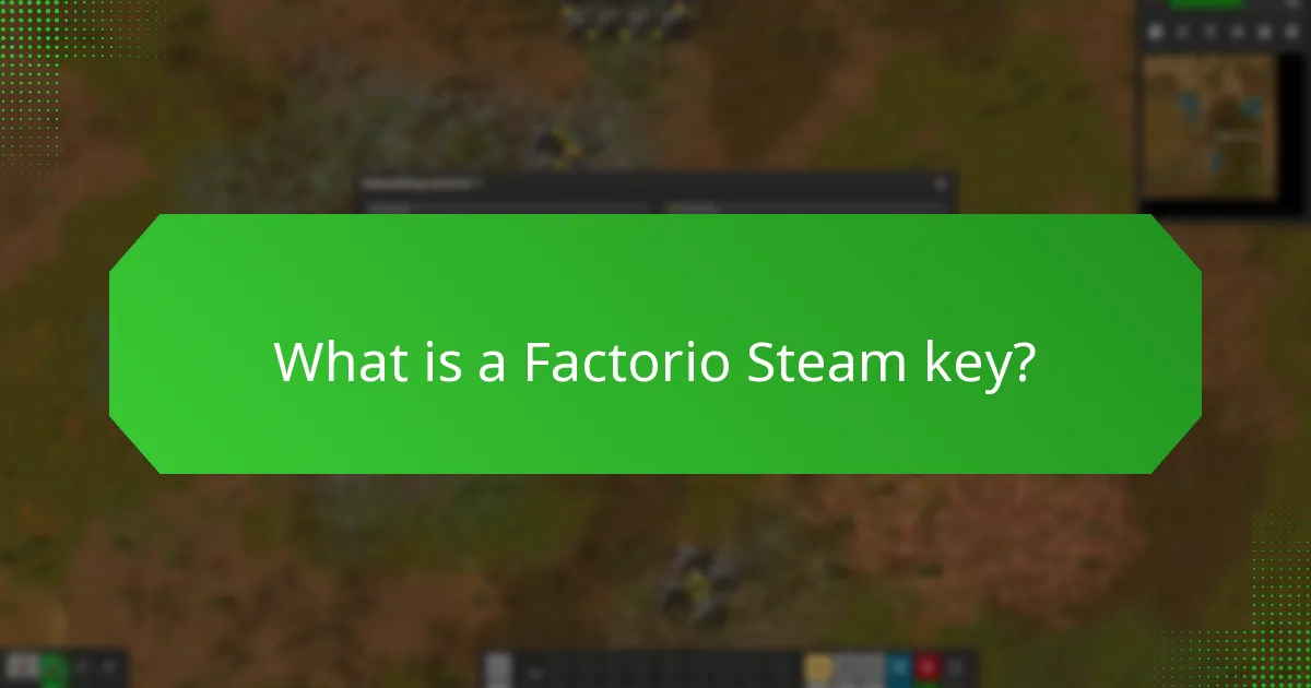 Where can I buy a Factorio Steam key?